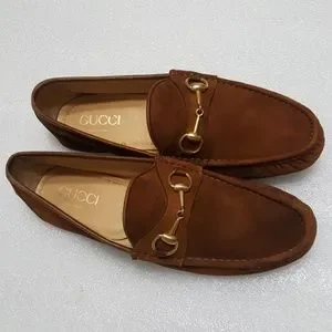 Gucci | Shoes | Gucci Mens Loafer Size 43d Brown Color  display picture 2